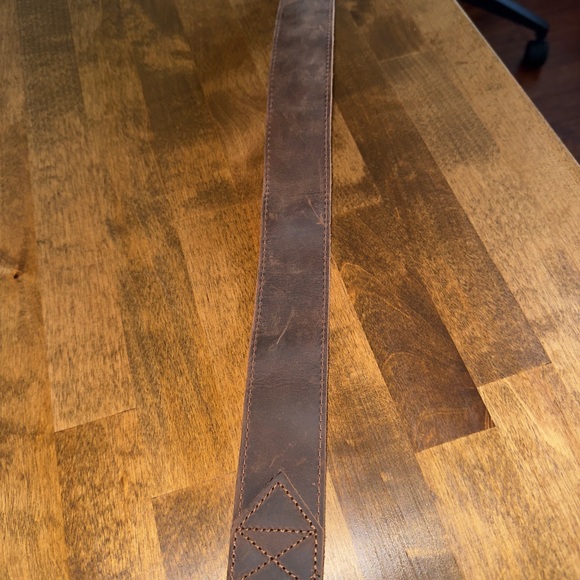 Brown Leather Camera Strap - Picture 5 of 6